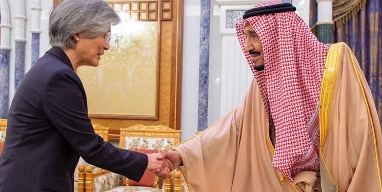 ملاقات وزیر خارجه کره جنوبی با شاه سعودی