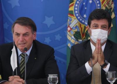 ادامه بحران کرونا ، رئیس جمهوری برزیل وزیر بهداشت را برکنار کرد