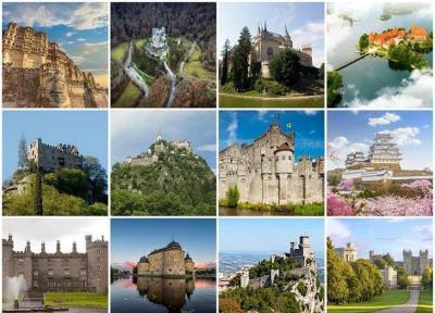 زیباترین قلعه های قرون وسطایی دنیا