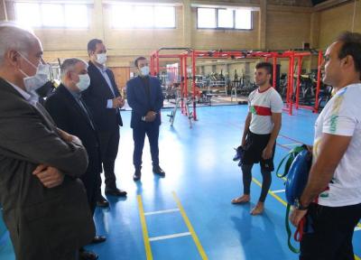 بازدید صالحی امیری از کمپ تمرینات مجازی کاروان اعزامی به المپیک