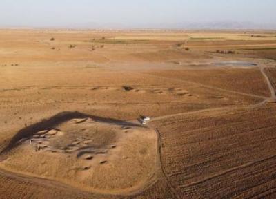 آشکار شدن یک بنای ساسانی در اراک