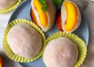 طرز تهیه موچی هلو ساده، مرحله به مرحله بهتر از نمونه بازاری