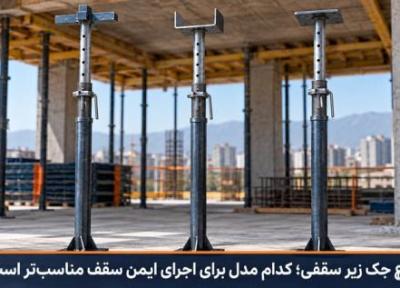 انواع جک زیر سقفی؛ راهنمای انتخاب مدل مناسب پروژه